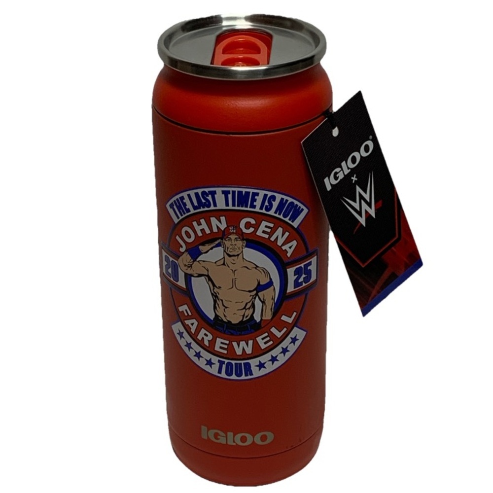 WWE John Cena Farewell Tour 16 oz Tumbler Stainless Steel NWT